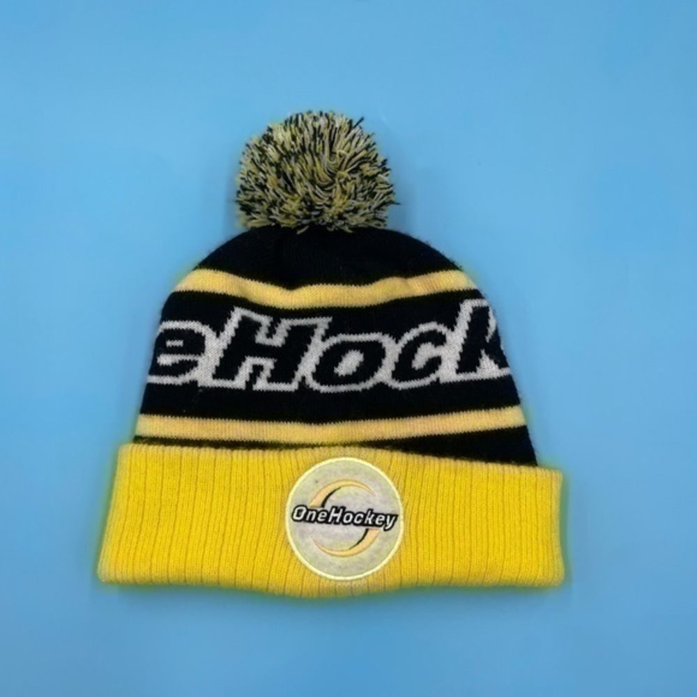 One Hockey Embroidered Beanie